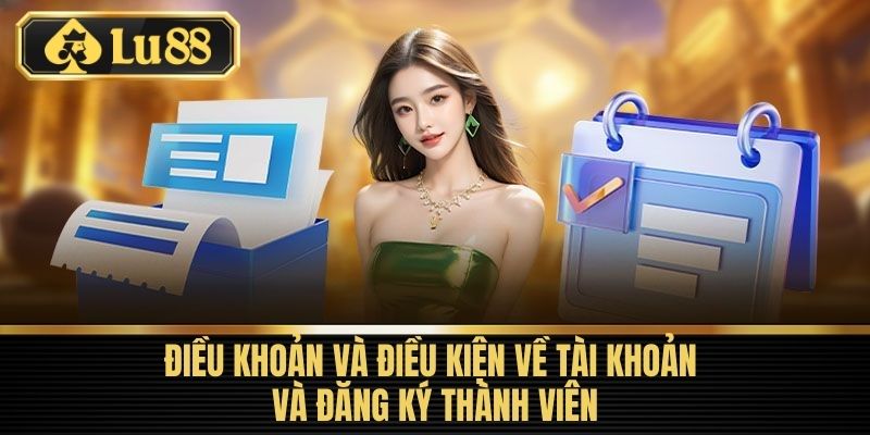 Điều Khoản Và Điều Kiện LU88 - Đọc Kỹ Trước Khi Chơi 3 Điều Khoản Và Điều Kiện Về Tài Khoản và Đăng Ký Thành Viên